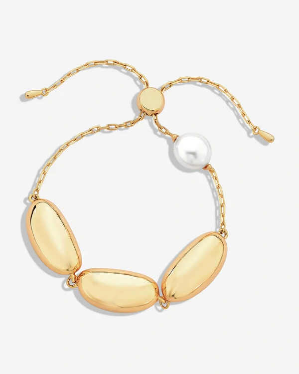 Pulseira Ajustavél Gold Trio