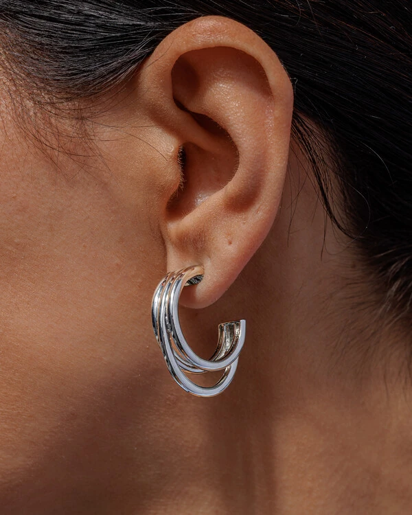 Brinco Argola Tubular Tóquio