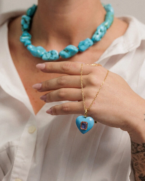 Colar Blue Love