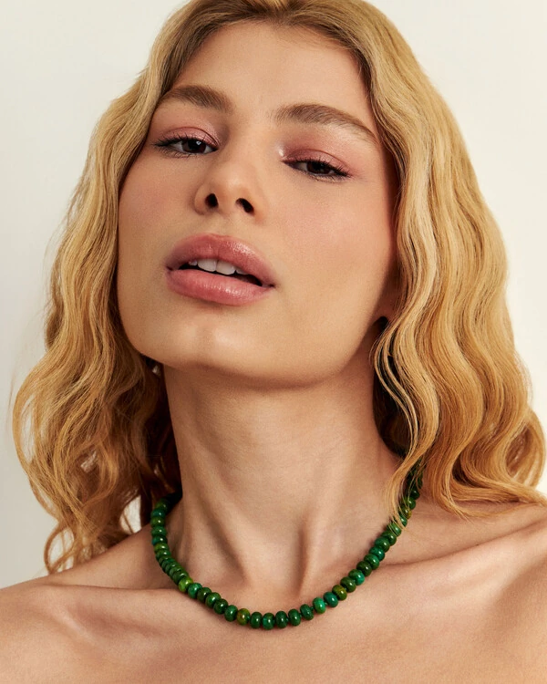 Colar Bali - Pedras Naturais