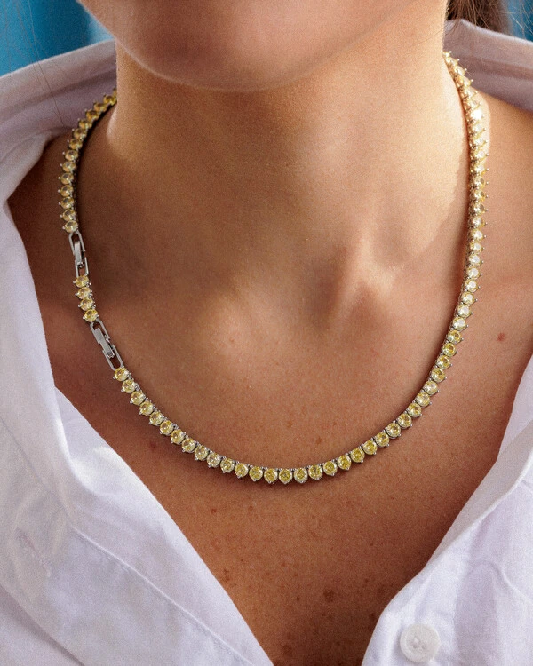 Colar Riviera Colors 3mm - 3 garras - 42cm