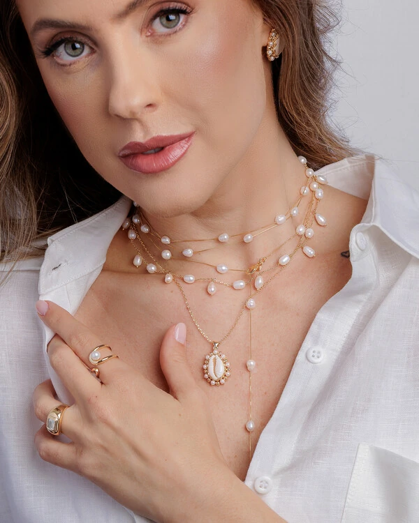 Anel Pérola Alicie