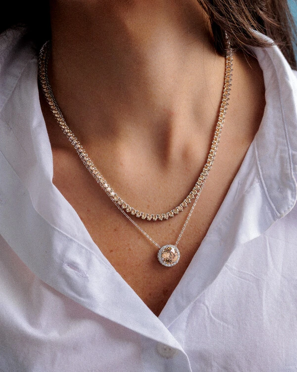 Conjunto Colar e Brinco Camafeu