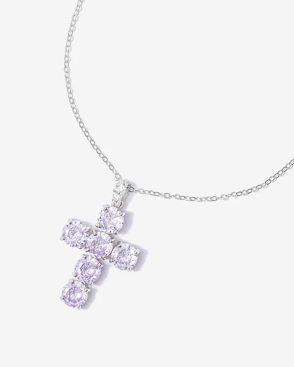 Colar Crucifixo Latino - Prata 925