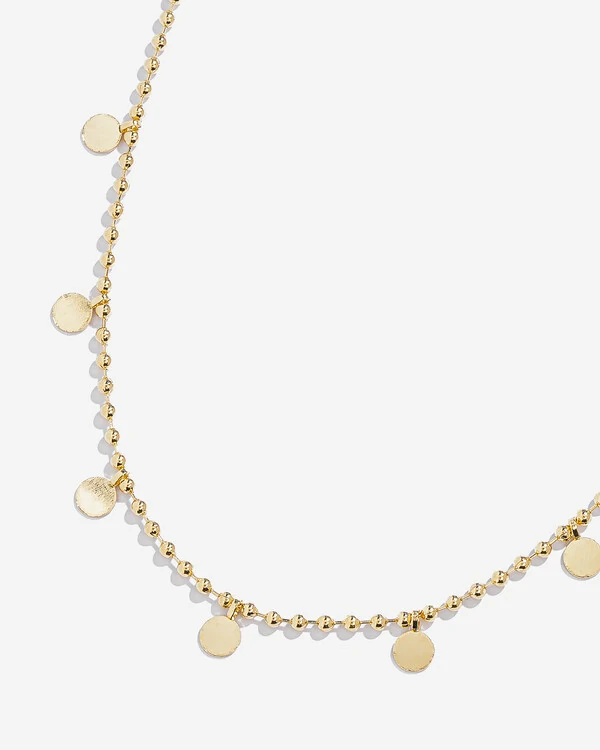 Colar Choker Mini Medalhas