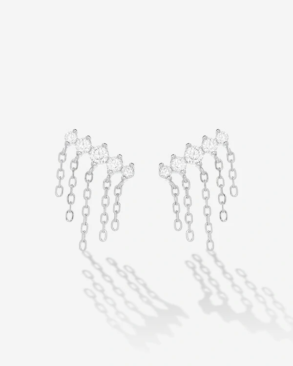 Brinco Angeline Moissanite - 1.64ct - Prata 925