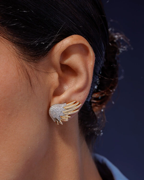 Brinco Ear Cuff Wings