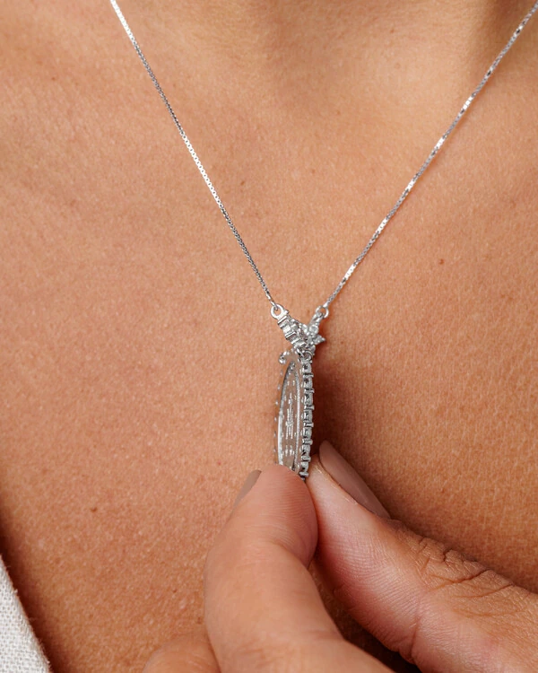 Colar Medalha Nossa Senhora Das Graças - Prata 925