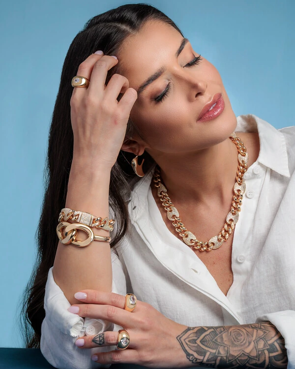 Brinco Argola Orgânica Soft