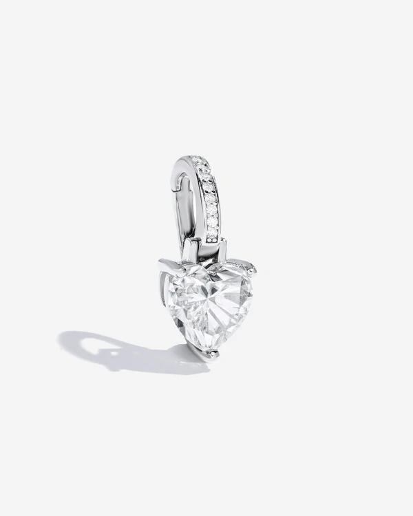 Pingente Elina - Moissanite 10x10 mm- 5.0ct - Prata 925 (cópia)