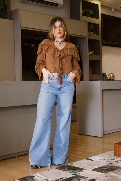 Foto Calça Jeans Flare Celina