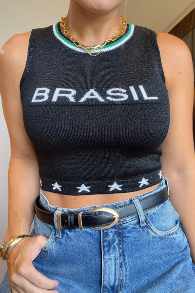 FotoBlusa Lurex Brasil