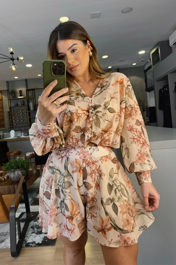 Camisa Floral