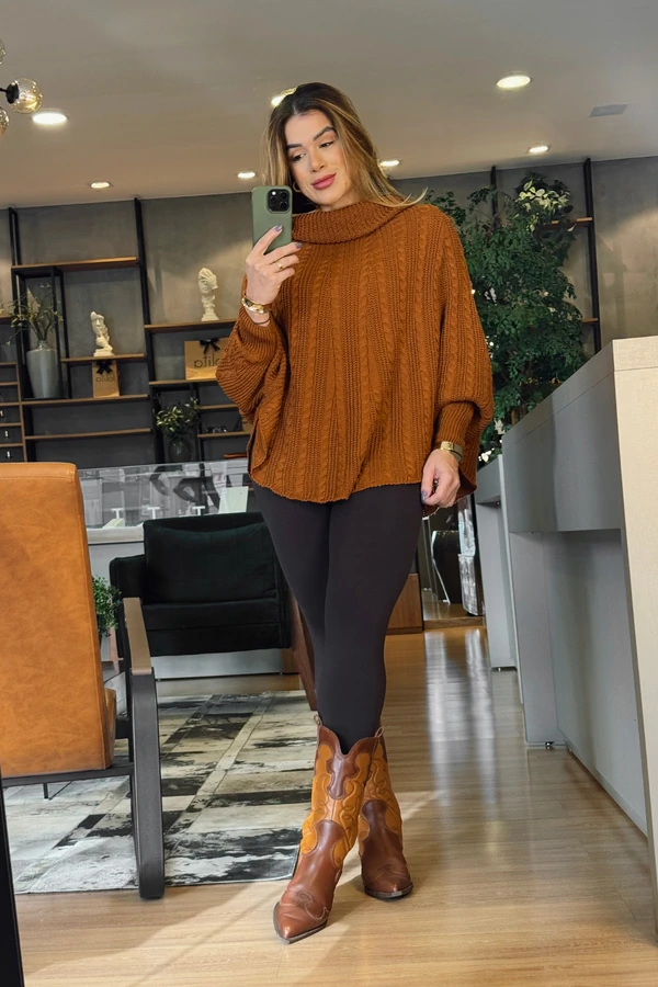 Calça Legging Ana Flanelada