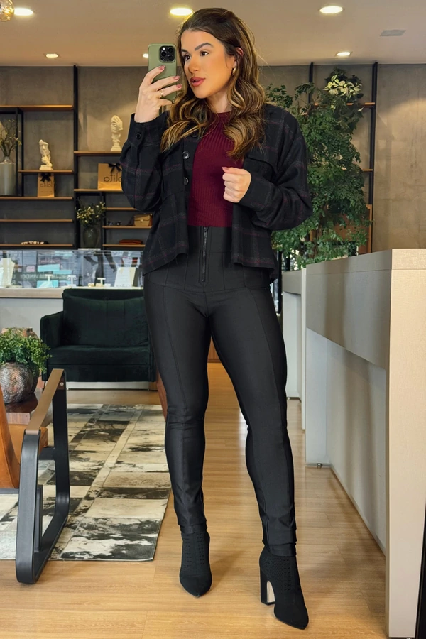 Jaqueta Antonela Xadrez