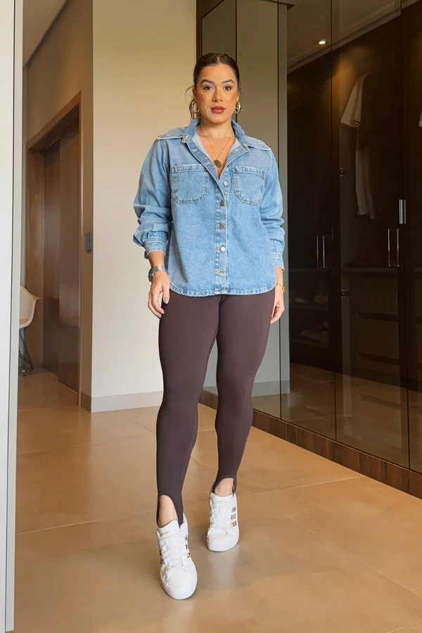 Calça Legging Pezinho Kezia