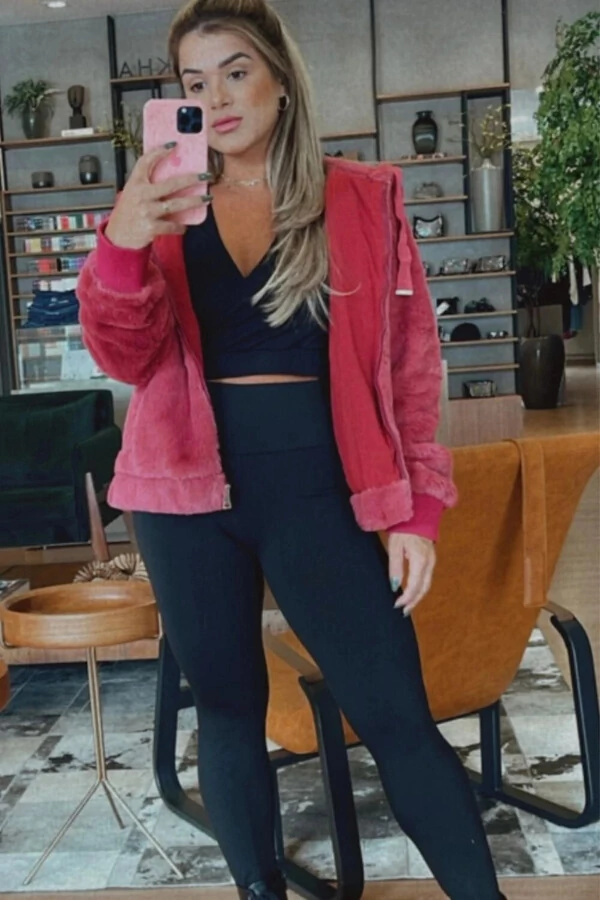 Calça Legging Ana Flanelada