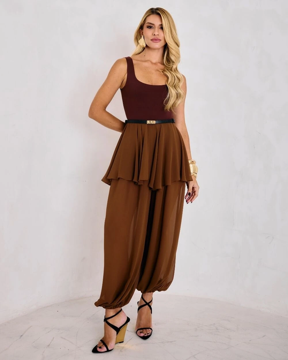 FotoCalça Adriane Marrom