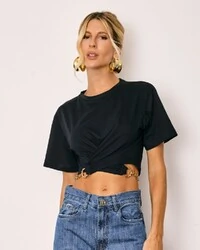 T-shirt Fernanda Preto