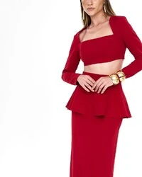 Cropped Lilian Vermelho