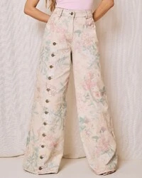 Calça Jeans Flora