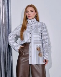 Camisa Flavia Listras