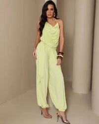 Macacão Floriane Verde