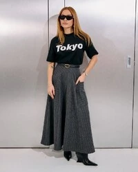 T-shirt Tokyo Preto