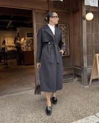 Trench Coat Eloise Preto