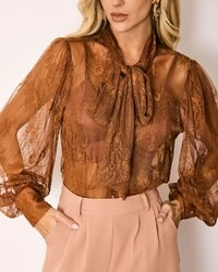 Camisa Dolce Marrom