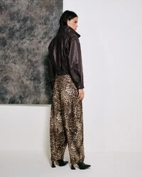 Calça Cici Moletom Onça