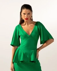 Blusa Celeste Verde