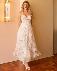 Vestido Midi Cristina Floral