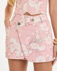 Shorts Saia Peônia