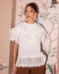 Blusa Claire Branco