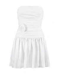 Vestido Leah Branco