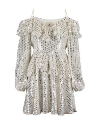 Vestido Monise Prata