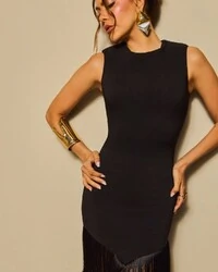 Vestido Akumel Preto