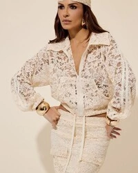 Jaqueta Beatrice Creme