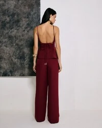 Calça Amore Bordô