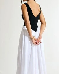 Vestido Amelie P&B