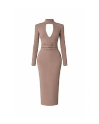 Vestido Lauren Marrom