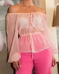 Blusa Francisca Rosa