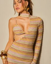 Vestido curto Cozumel