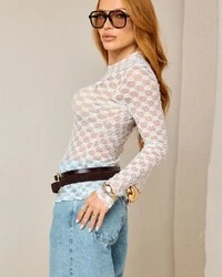 Blusa Segunda Pele Cleo Branco