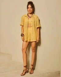 Camisa Acapulco Amarelo