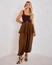 Calça Adriane Marrom