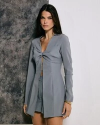Blazer Cláudia Cinza