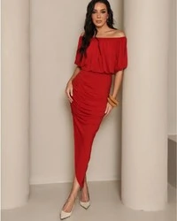 Vestido Aurora Vermelho