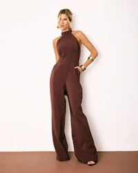 Macacão Yesa Marrom